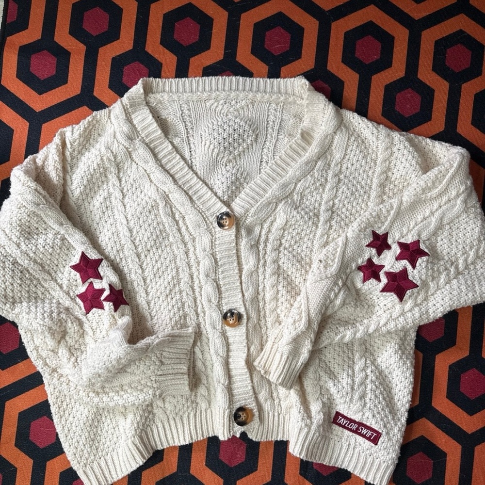 Authentic Taylor Swift Red TV Cardigan XL/2XL XXL